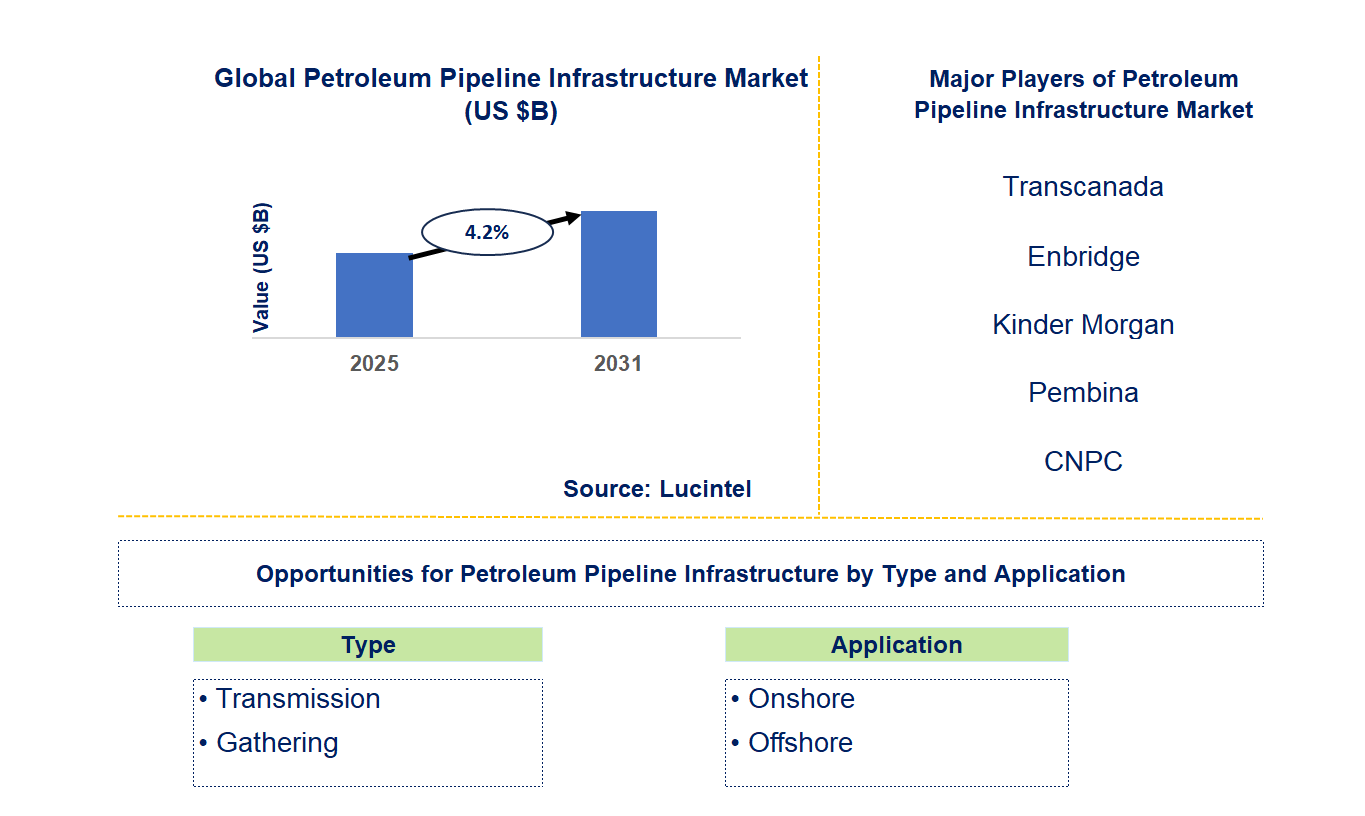 Petroleum Pipeline Infrastructure Market Trends and Forecast